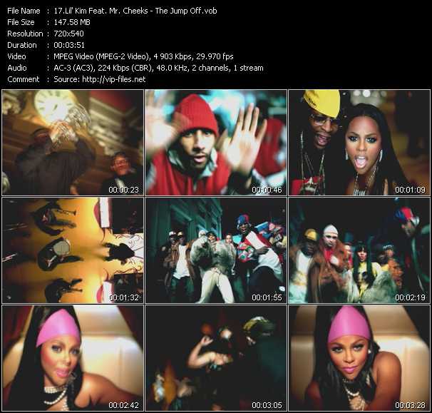 Lil' Kim Feat. Mr. Cheeks video ”The Jump Off” from dvd ”Top Hits USA Video VH-11 October 2003”