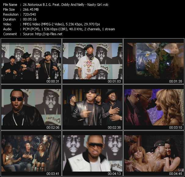 Notorious B.I.G. Feat. P. Diddy (Puff Daddy) And Nelly Nasty Girl