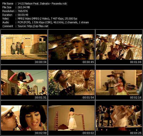 Dj Nelson Feat. Dalmata video ”Pasarela” from dvd ”MixMash Urban January 2009”