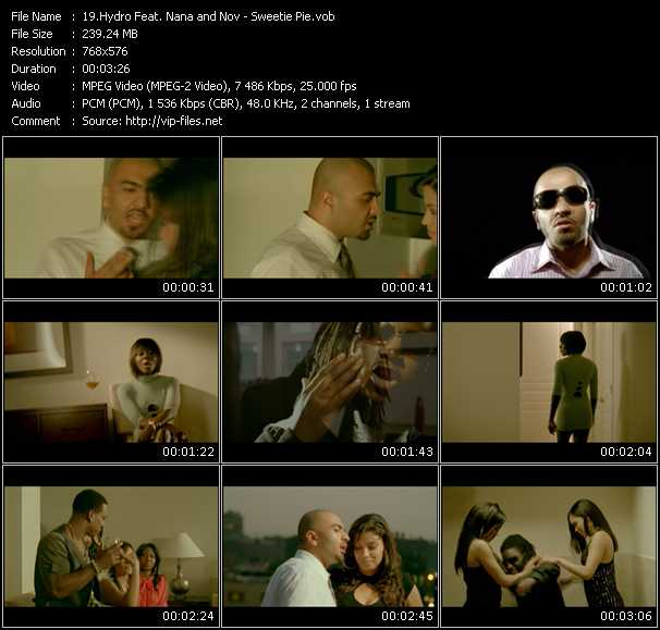 Hydro Feat. Nana And Nov video ”Sweetie Pie” from dvd ”MixMash Urban February 2009”