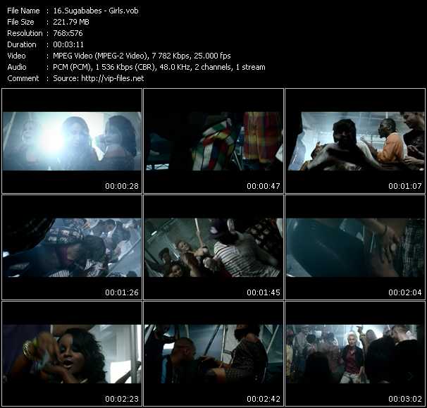 Sugababes video ”Girls” from dvd ”MixMash Urban October 2008”