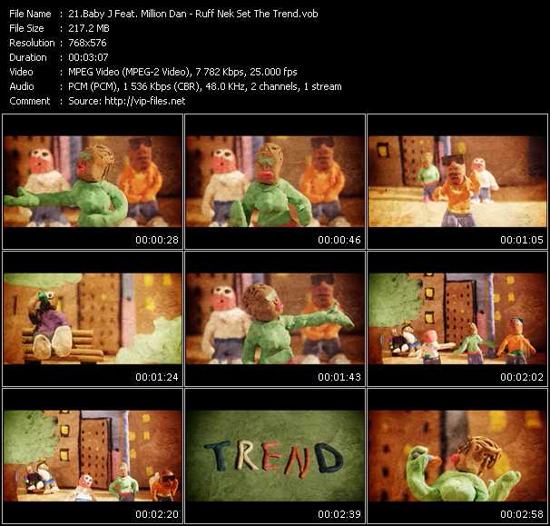 Baby J Feat. Million Dan video ”Ruff Nek Set The Trend” from dvd ”MixMash Urban October 2008”