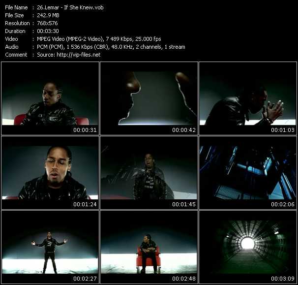 Lemar video ”If She Knew” from dvd ”MixMash Urban November 2008”