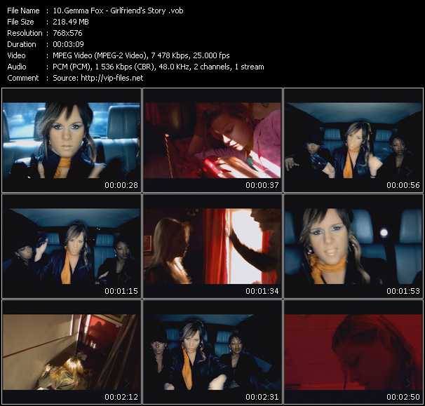 Gemma Fox video ”Girlfriend's Story” from dvd ”MixMash Urban Mash Vol.1”