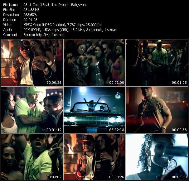 LL Cool J Feat. The-Dream video ”Baby” from dvd ”MixMash Urban September 2008”