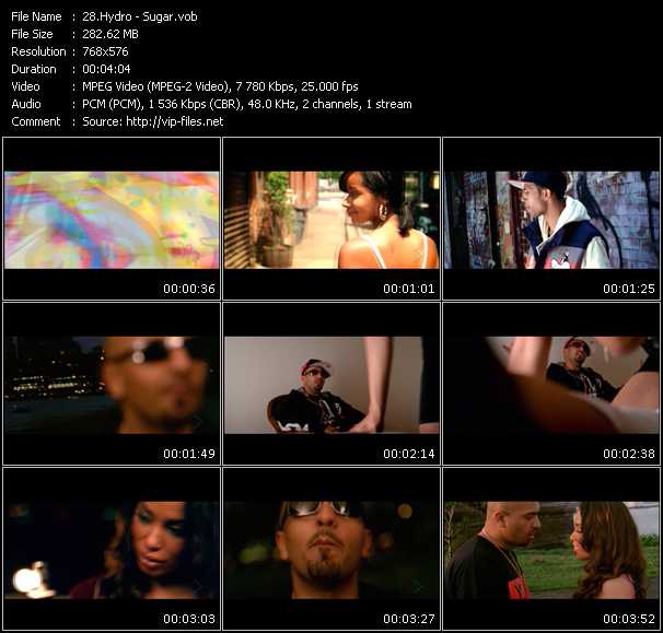 Hydro video ”Sugar” from dvd ”MixMash Urban September 2008”