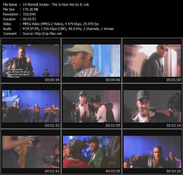 Montell Jordan video ”This Is How We Do It” from dvd ”Old Skool Vol.1”