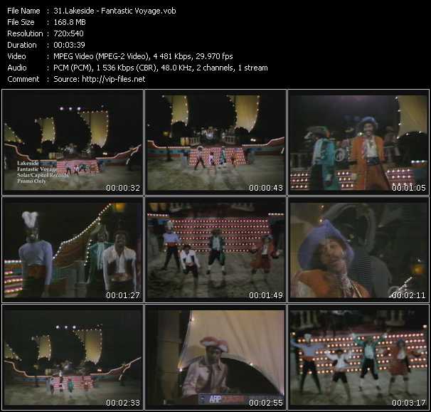 Lakeside video ”Fantastic Voyage” from dvd ”Old Skool Vol.1”
