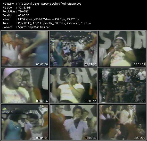 Sugarhill Gang video ”Rapper's Delight (Full Version)” from dvd ”Old Skool Vol.1”