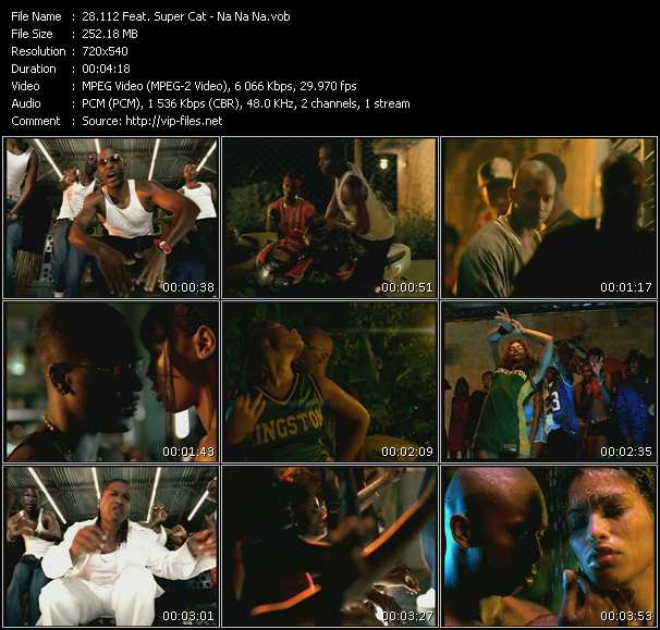 112 Feat. Super Cat video ”Na Na Na” from dvd ”Canada Hot Video September 2003”