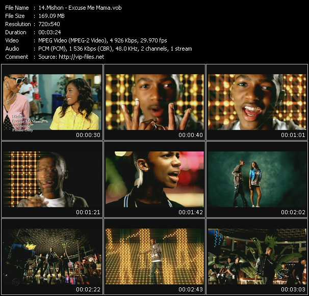 Mishon video ”Excuse Me Mama” from dvd ”Express Video January 2009 Week 1”