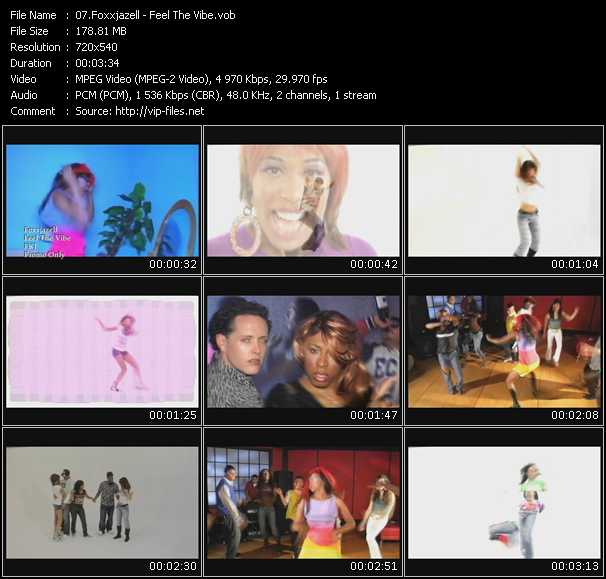 Foxxjazell video ”Feel The Vibe” from dvd ”Express Video January 2009 Week 3”