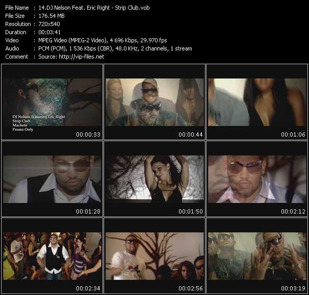 Dj Nelson Feat. Eric Right video ”Strip Club” from dvd ”Express Video January 2009 Week 4”