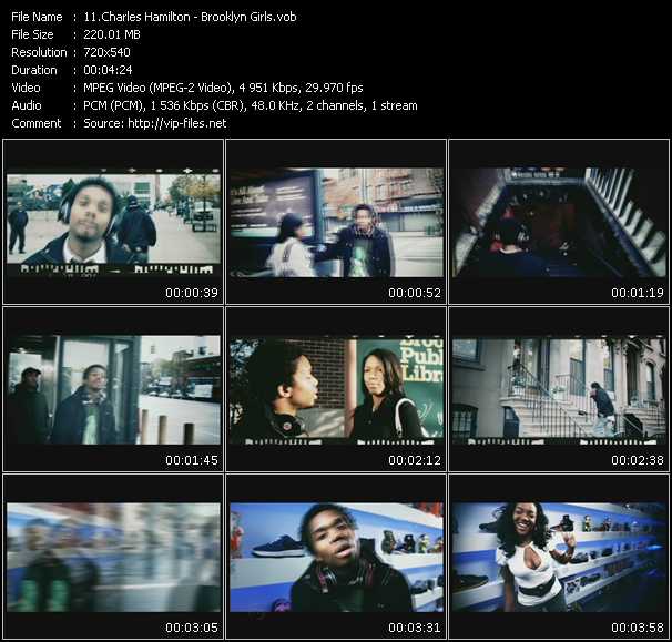Charles Hamilton video ”Brooklyn Girls” from dvd ”Express Video February 2009 Week 1”