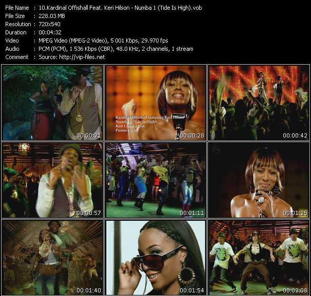 Kardinal Offishall Feat. Keri Hilson video ”Numba 1 (Tide Is High)” from dvd ”Express Video November 2008 Week 4”