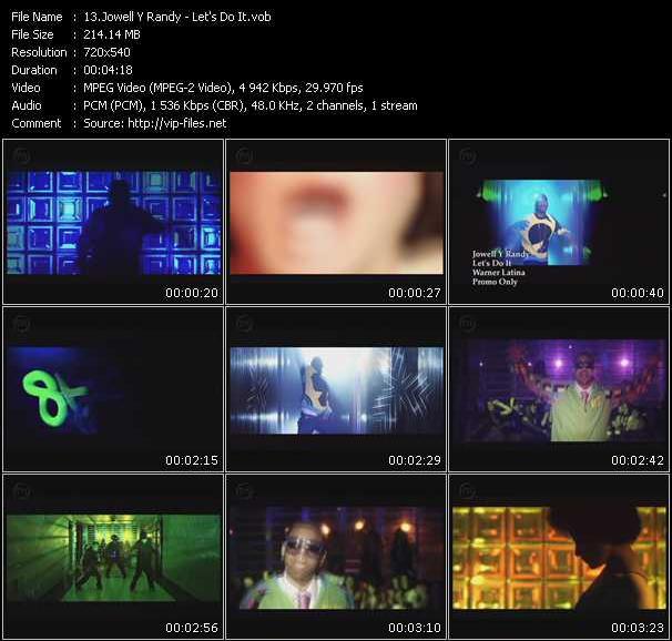 Jowell And Randy video ”Let's Do It” from dvd ”Express Video November 2008 Week 4”