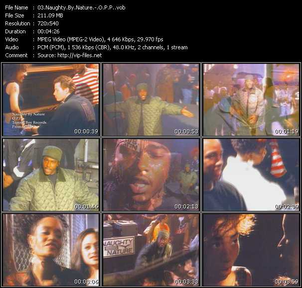 Naughty By Nature video ”O.P.P.” from dvd ”Old Skool Vol.2”