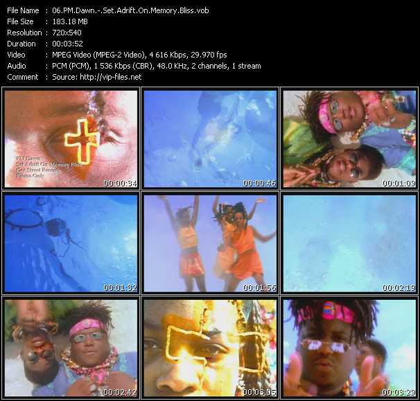 Pm Dawn video ”Set Adrift On Memory Bliss” from dvd ”Old Skool Vol.2”