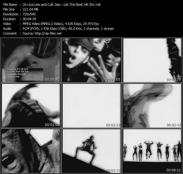 Download Music Video: Lisa Lisa And Cult Jam - Let The Beat Hit 'Em 