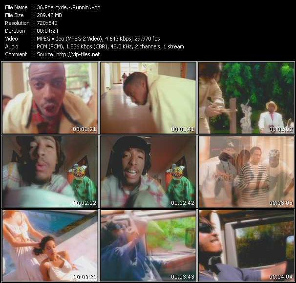 Pharcyde video ”Runnin'” from dvd ”Old Skool Vol.2”