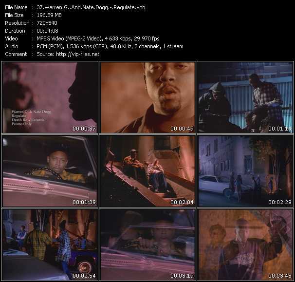 Warren G And Nate Dogg video ”Regulate” from dvd ”Old Skool Vol.2”