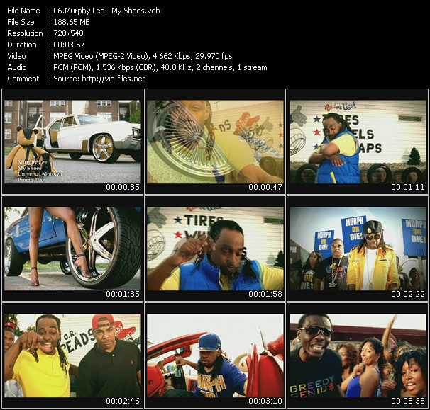 Murphy Lee video ”My Shoes” from dvd ”Urban Video January 2009”