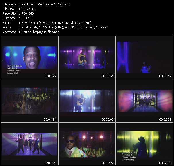 Jowell And Randy video ”Let's Do It” from dvd ”Urban Video February 2009”