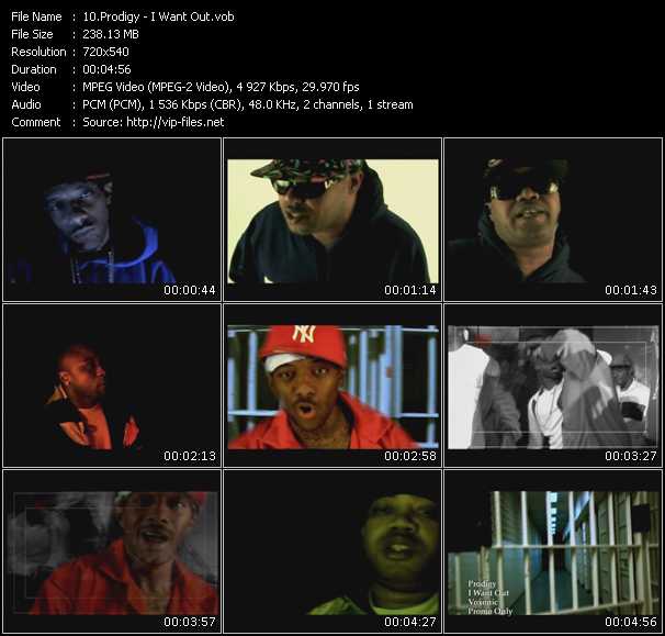 Prodigy video ”I Want Out” from dvd ”Urban Video October 2008”