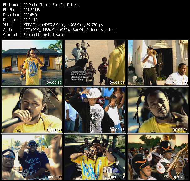 Desloc Piccalo video ”Stick And Roll” from dvd ”Urban Video October 2008”