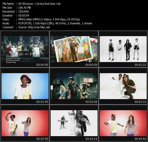 Shwayze video ”Corona And Lime” from dvd ”Urban Video November 2008”
