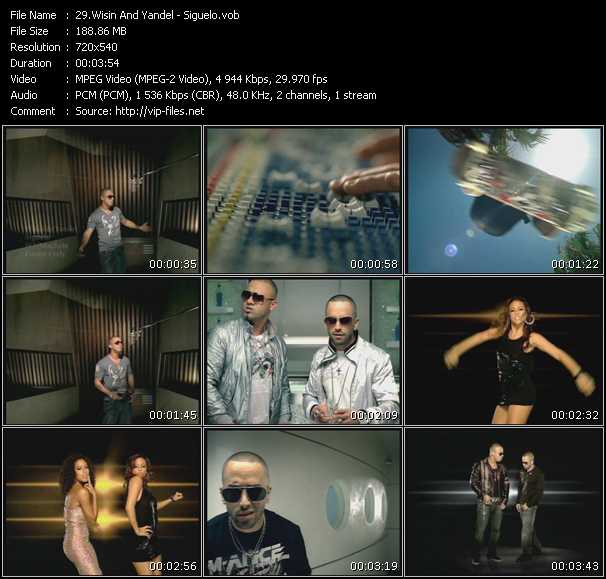 Wisin And Yandel video ”Siguelo” from dvd ”Urban Video November 2008”