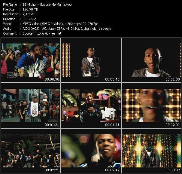 Mishon video ”Excuse Me Mama” from dvd ”Rock America Urban January 2009”