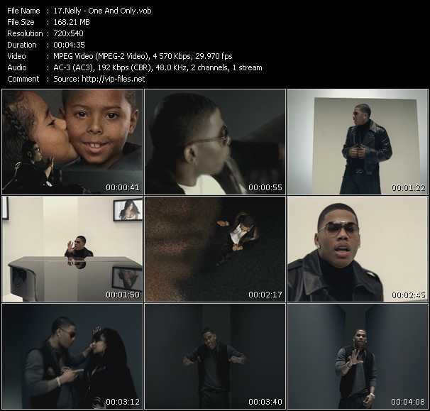 Nelly video ”One And Only” from dvd ”Rock America Urban January 2009”