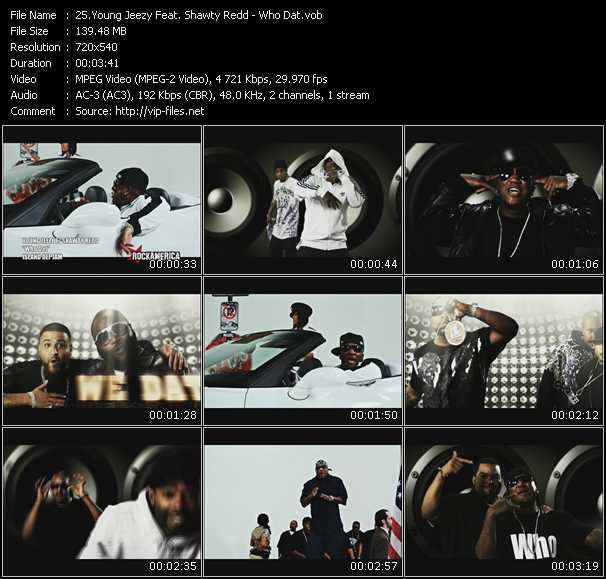 Young Jeezy Feat. Shawty Redd video ”Who Dat” from dvd ”Rock America Urban January 2009”