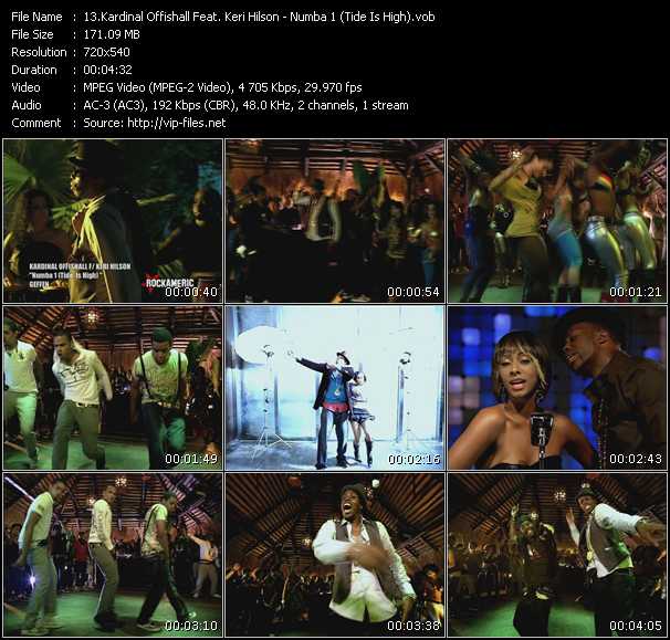 Kardinal Offishall Feat. Keri Hilson video ”Numba 1 (Tide Is High)” from dvd ”Rock America Urban December 2008”