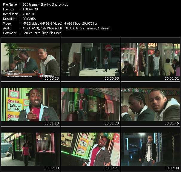 Xtreme video ”Shorty, Shorty” from dvd ”Rock America Urban December 2008”