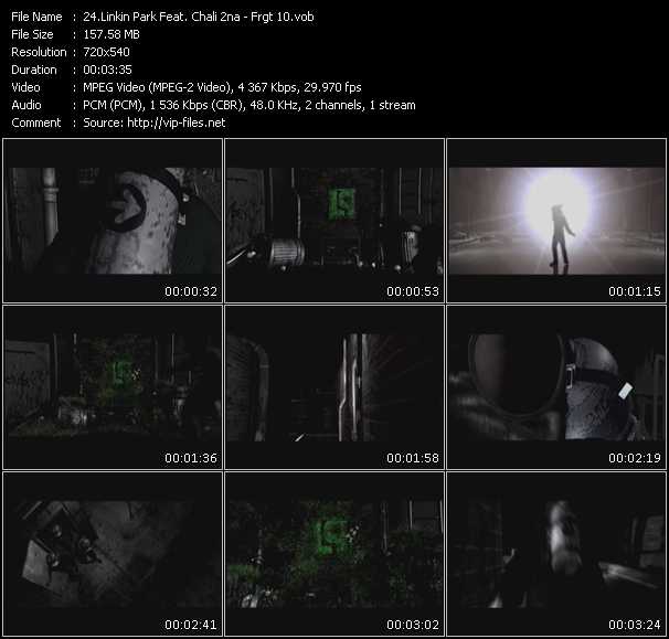 Linkin Park Feat. Chali 2na video ”Frgt 10” from dvd ”Screenplay VJ-Pro Hits Vision October 2008”