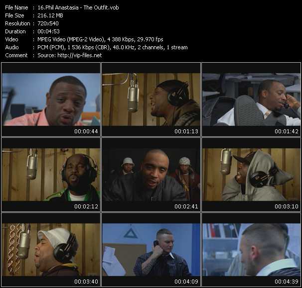 Phil Anastasia video ”The Outfit” from dvd ”Screenplay VJ-Pro Urban Vision September 2008”