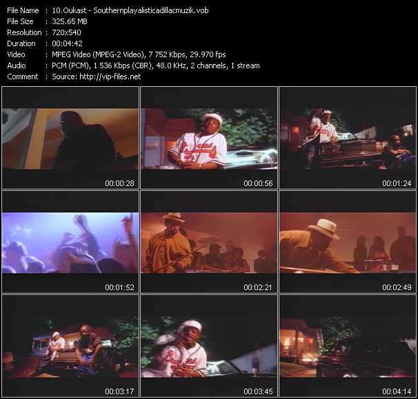 Oukast video ”Southernplayalisticadillacmuzik” from dvd ”ETV ET-VideoLink Nite Life 207 August 1994”