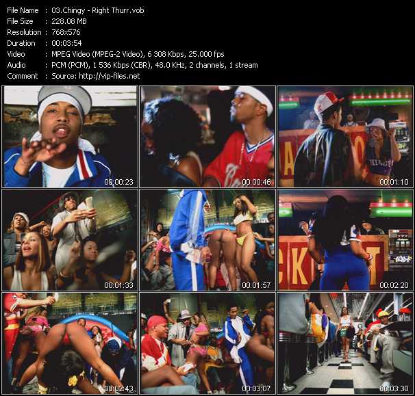 Chingy video ”Right Thurr” from dvd ”Maxim Hot Clips Vol.2”