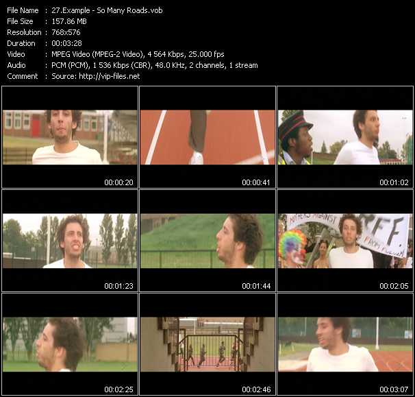 Example video ”So Many Roads” from dvd ”MixMash Dance September 2007”