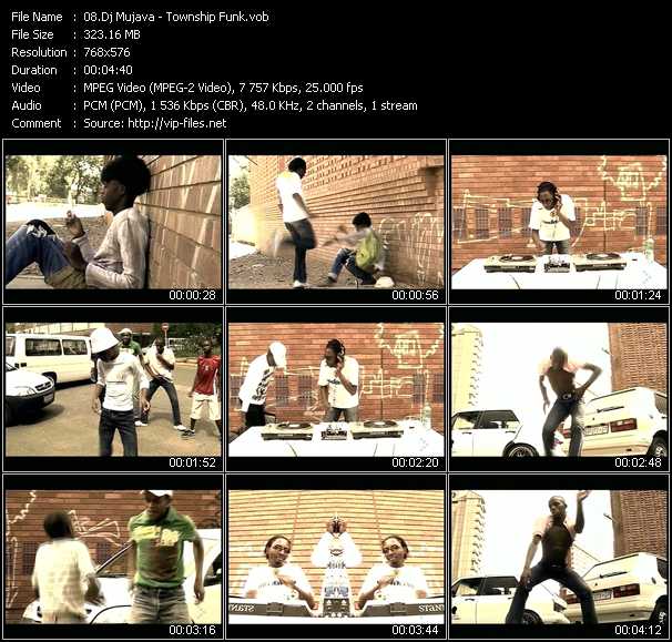 Dj Mujava video ”Township Funk” from dvd ”MixMash Urban August 2008”