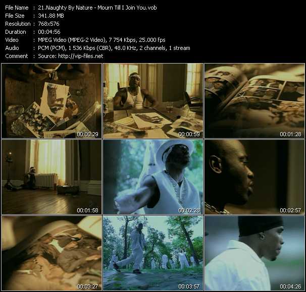 Naughty By Nature video ”Mourn Till I Join You” from dvd ”MixMash Urban Classics Vol.12”