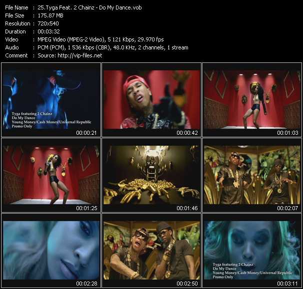 Tyga Feat. 2 Chainz video ”Do My Dance” from dvd ”Hot Video November 2012”