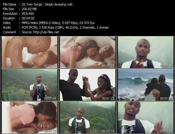 Trey Songz video ”Simply Amazing” from dvd ”Hot Video November 2012”