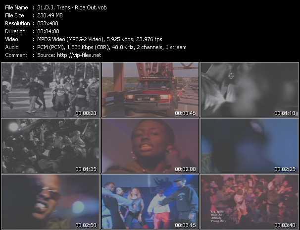 D.J. Trans video ”Ride Out” from dvd ”Urban Video March 2013”