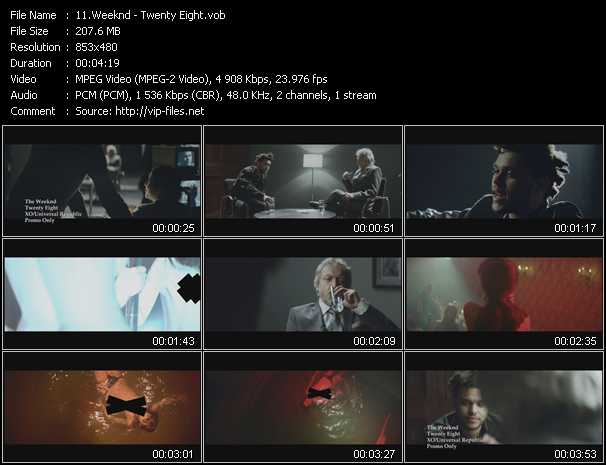 Weeknd video ”Twenty Eight” from dvd ”Urban Video April 2013”