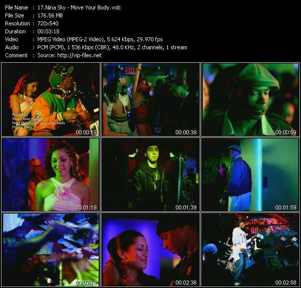 Nina Sky video ”Move Your Body” from dvd ”Urban Video June 2004”