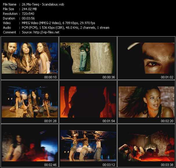 Mis-Teeq video ”Scandalous” from dvd ”Urban Video June 2004”