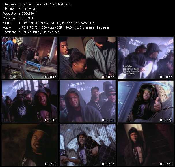 Ice Cube video ”Jackin' For Beats” from dvd ”Urban Video June 2004”